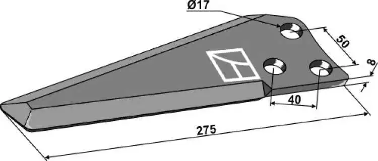 Messer 275mm